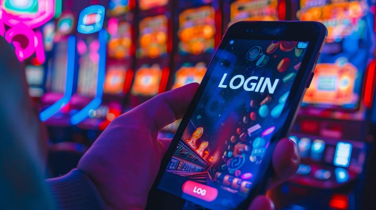 Filipino player browsing 68jl casino games on smartphone
